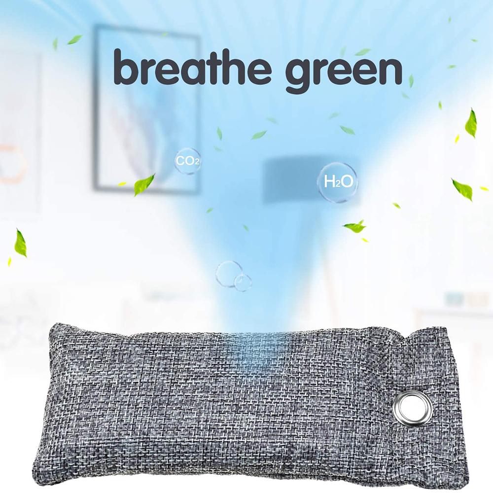 24 gói túi than tre trọng lượng 50g loại bỏ mùi hôi, TVOC, nấm mốc,Kích thước nhỏ gọn, ứng ụng rộng rãi