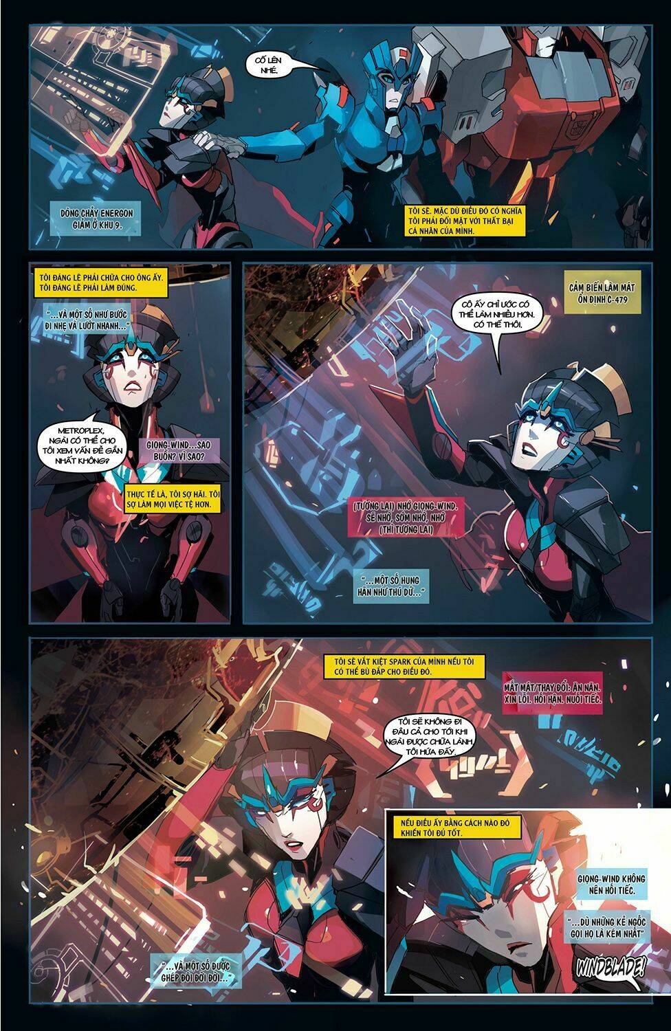 the transformers: windblade chapter 1.2 13