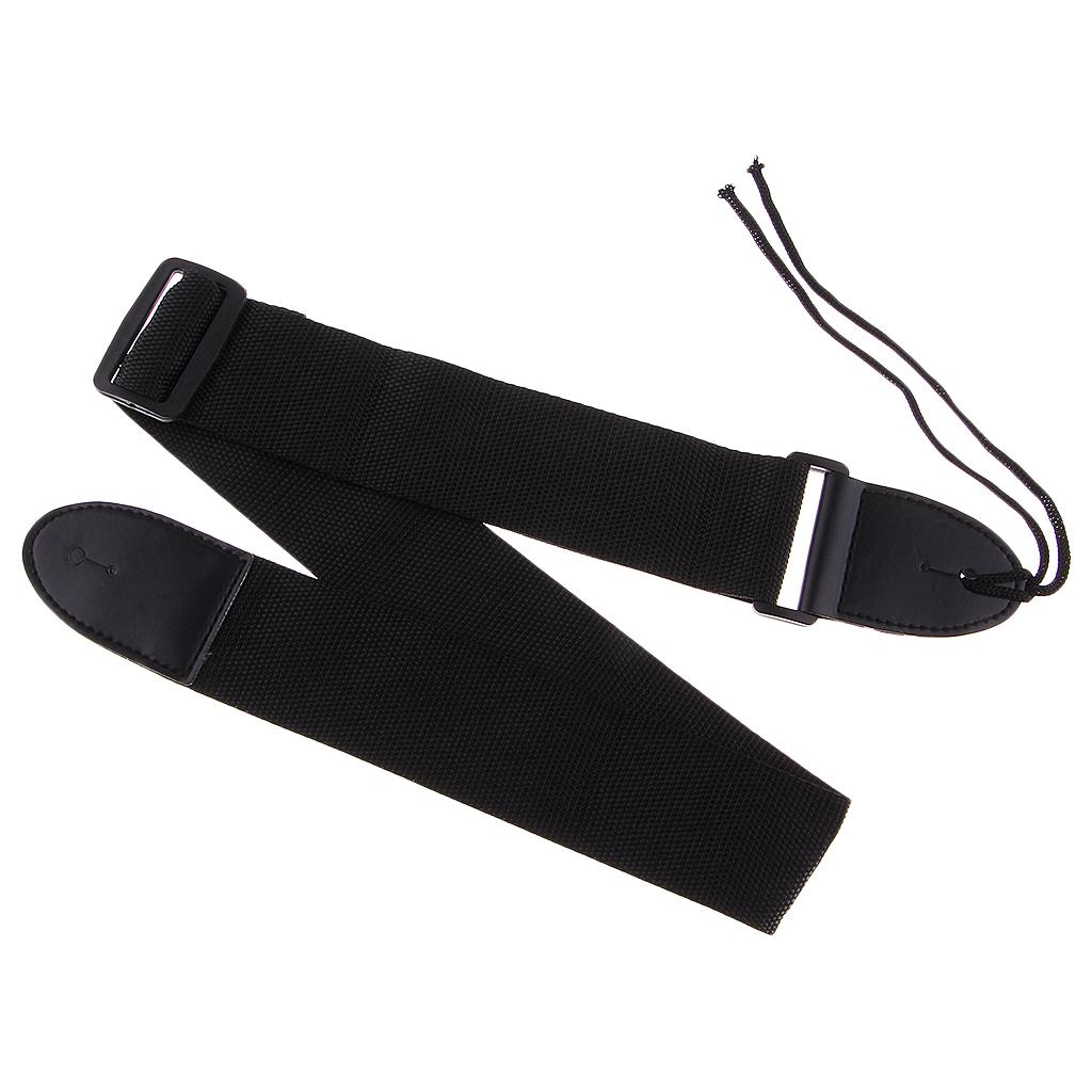 Sunnimix Có Thể Điều Chỉnh Dây Đeo Đàn Guitar Bass Dây Cho Đàn Guitar Bass Phụ Kiện 112 Cm Màu Đen