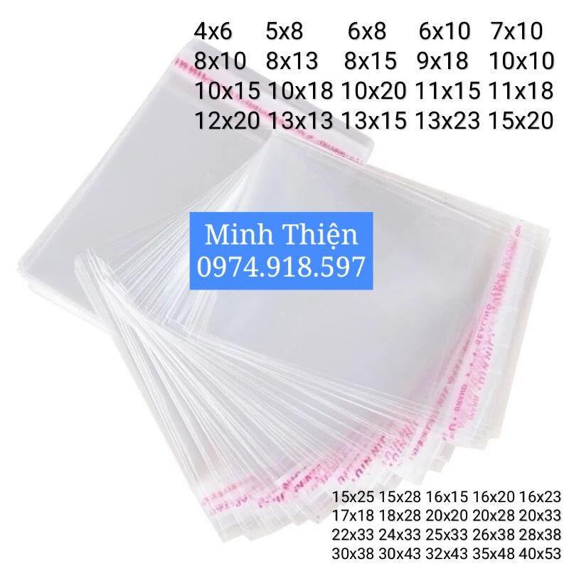 1kg Túi opp dán miệng (size nhỏ)