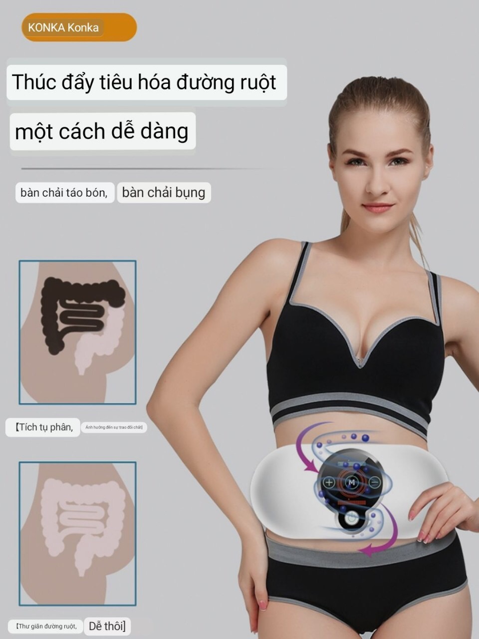 Đai đeo giảm mỡ bụng- đốt cháy mỡ thừa