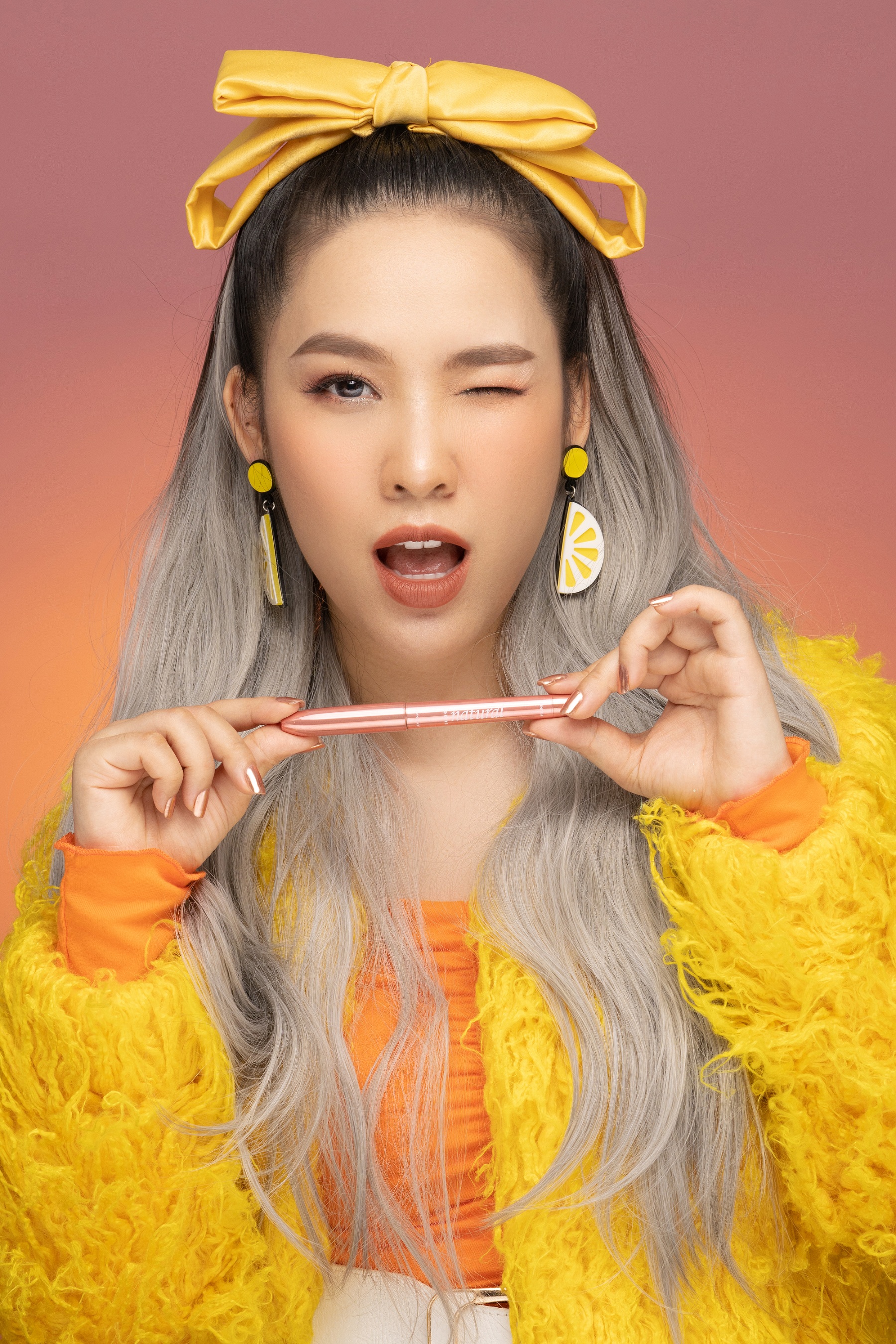 Combo trọn bộ Lemonade SuperNatural gồm 01 son kem 5g và 01 Mascara 7.5g,  01 Eyeliner 1g