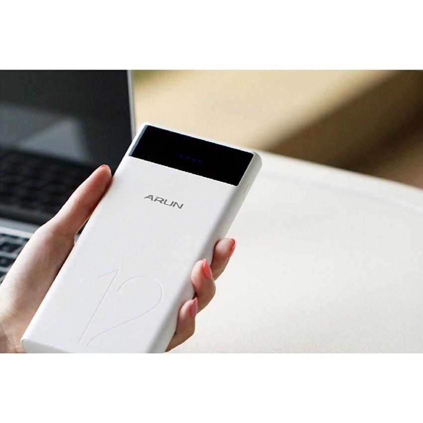 Pin sạc dự phòng Arun J128 12000mAh