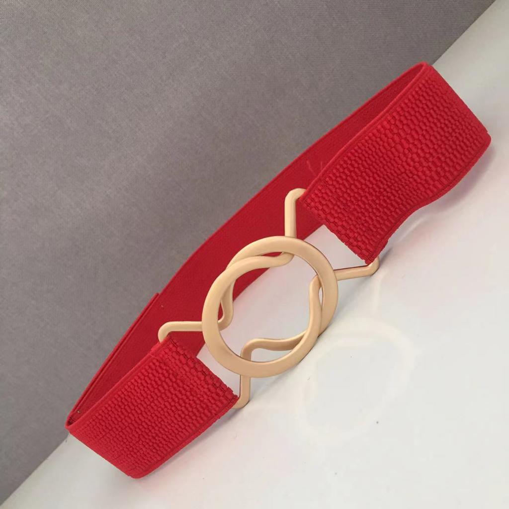 Thắt lưng chun co giãn free size khóa tròn