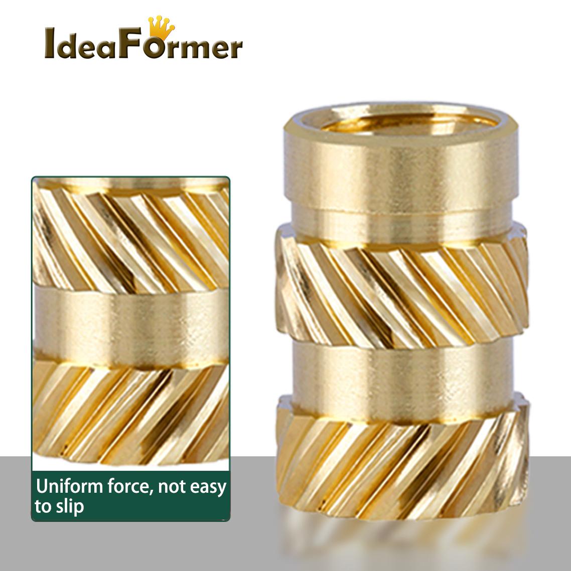 Đồng thau nóng tan chảy đai ốc NUTS ĐÁ
