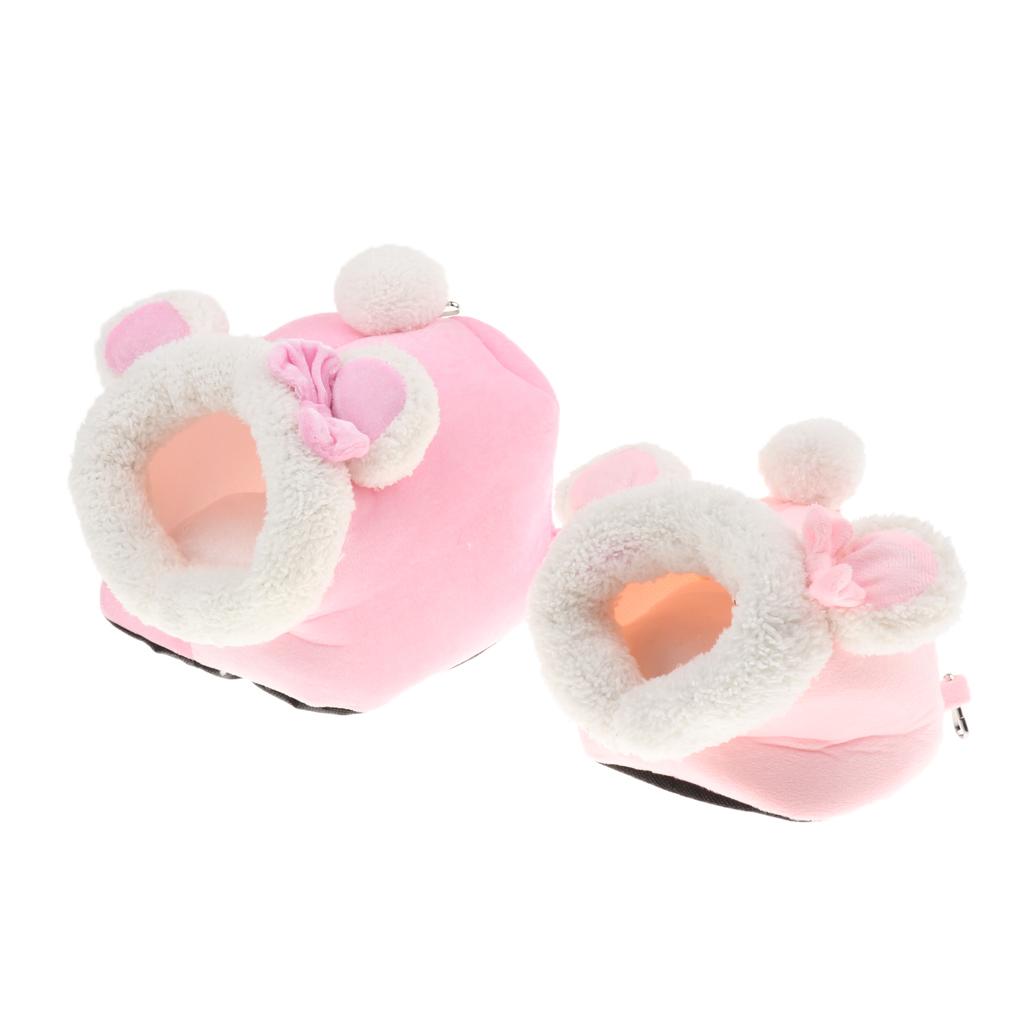 Small Pet Dwarf Hamster Guinea Pig Bed House Pets Winter Warm Sleeping Nest