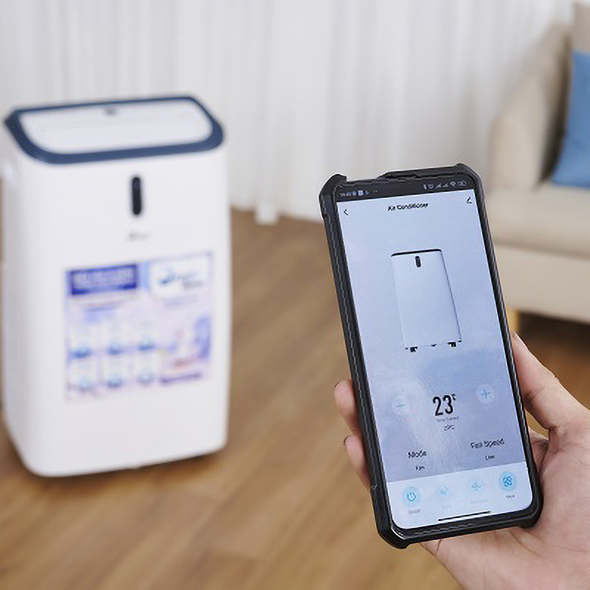 Điều hòa di động thông minh FujiE MPAC12 - Hàng chính hãng bảo hành 2 năm