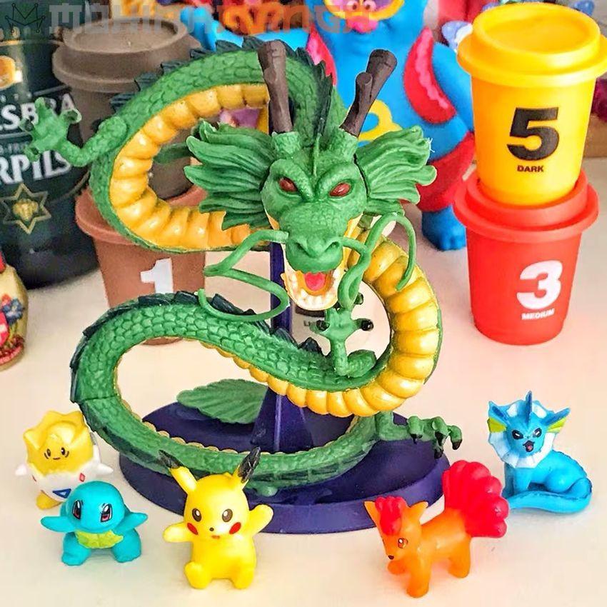 Mô hình rồng thần Shenron trái đất Dragon Ball 7 viên ngọc rồng - N50Mix065