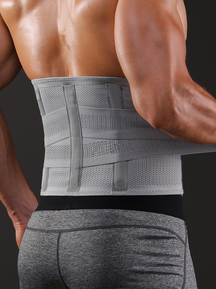 Điều chỉnh đai huấn luyện eo thoáng khí, hỗ trợ vòng eo cho nam giới Size: XXL