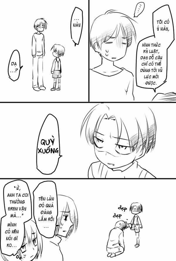 đại chiến titan - những sưu tầm về doujinshi chapter 1 1