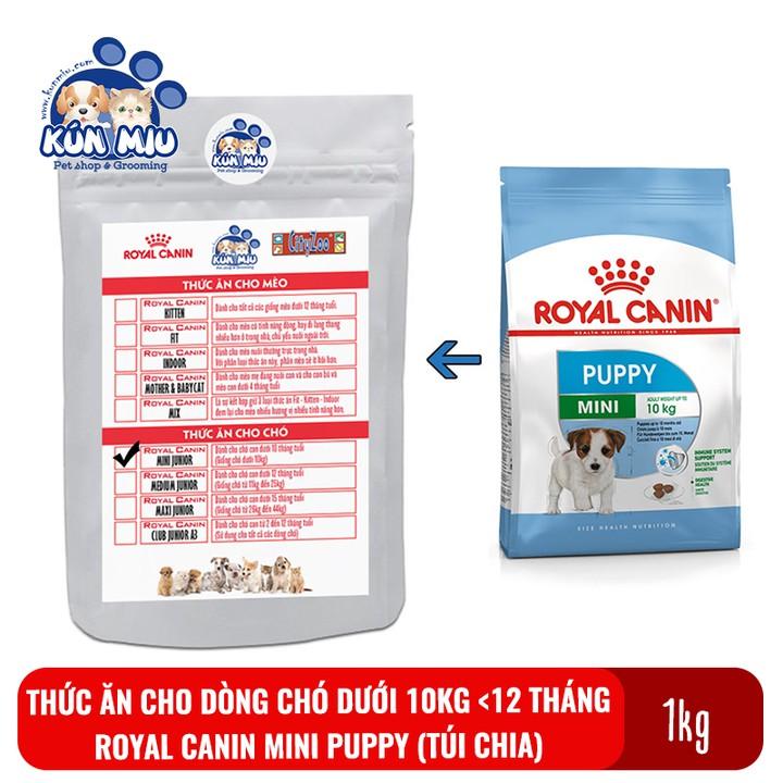 Thức ăn cho chó dưới 10kg và dưới 12 tháng Royal Canin Mini puppy