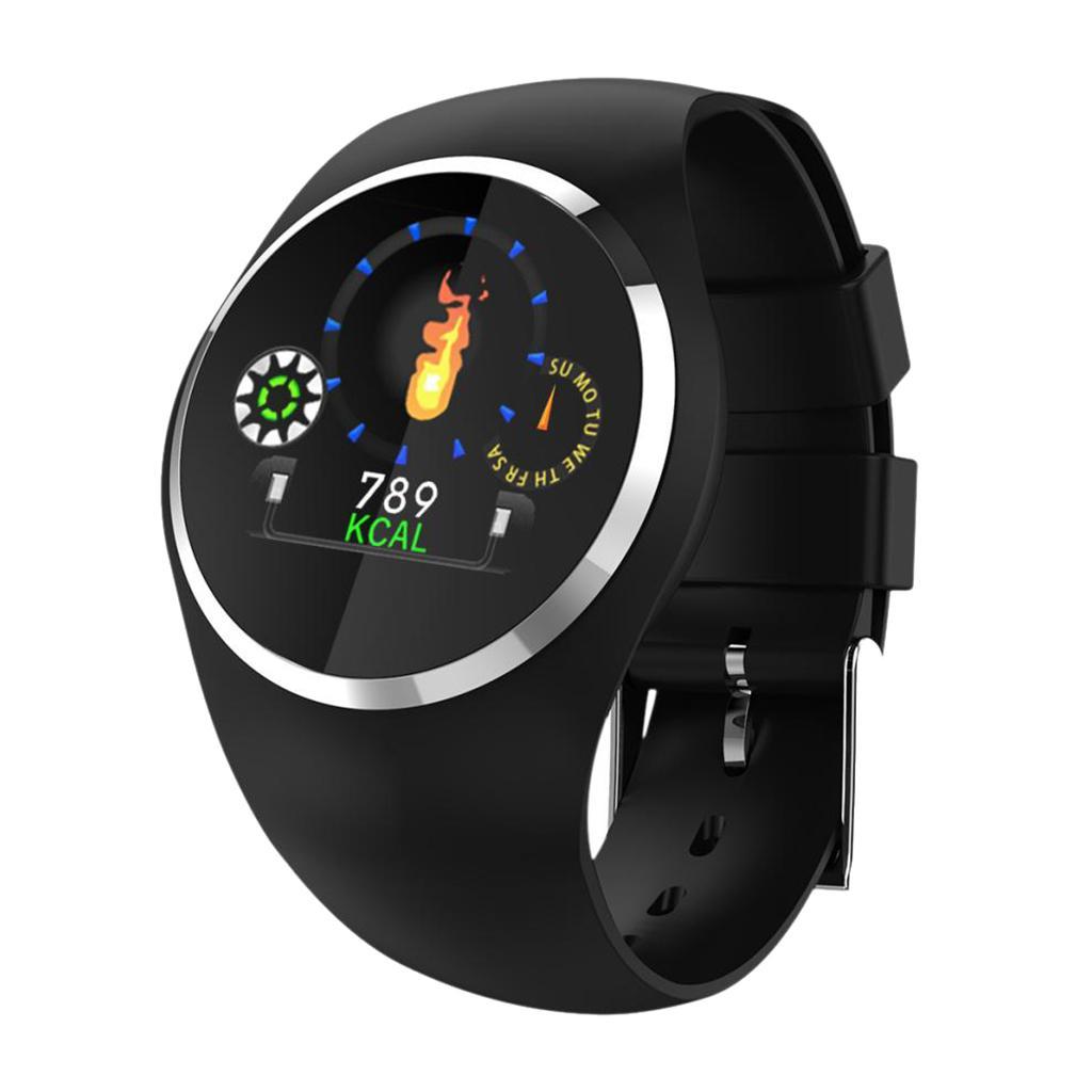 Sport Fitness Tracker Smart  Monitor Bluetooth 4.0 Black