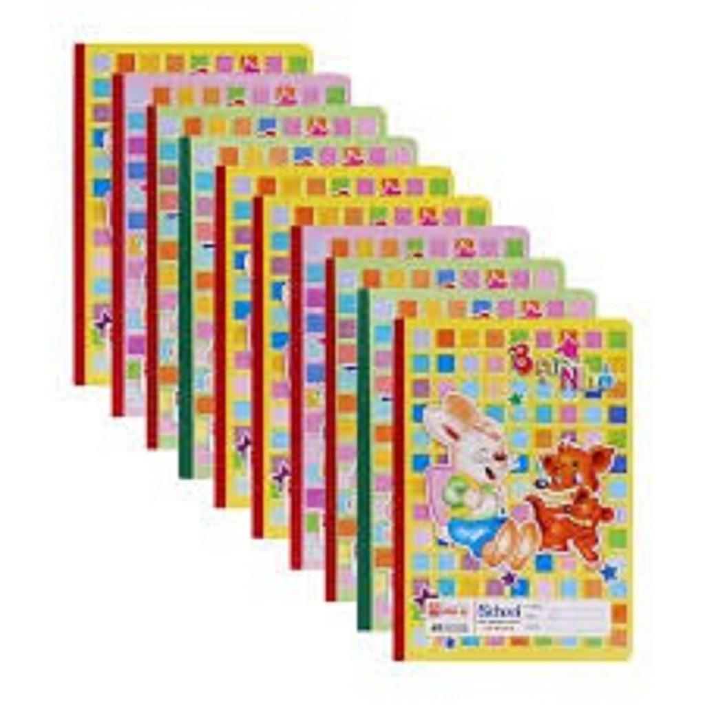 Vở Hồng Hà 4 ô ly 48 Trang School Bạn Nhỏ