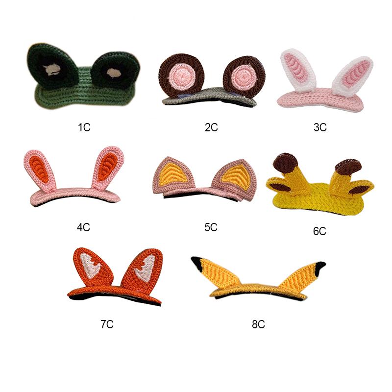 Kẹp tóc trang trí hình tai thỏ dễ thương cho nữ