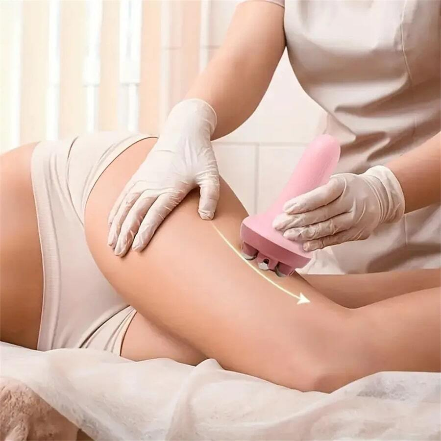 Dụng Cụ Massage Cầm Tay 5 Bi Đa Năng Xoay 360 Độ, Giảm Đau Mỏi Hiệu Quả, Mat-xa Thư Giãn Đa Điểm Trên Cơ Thể