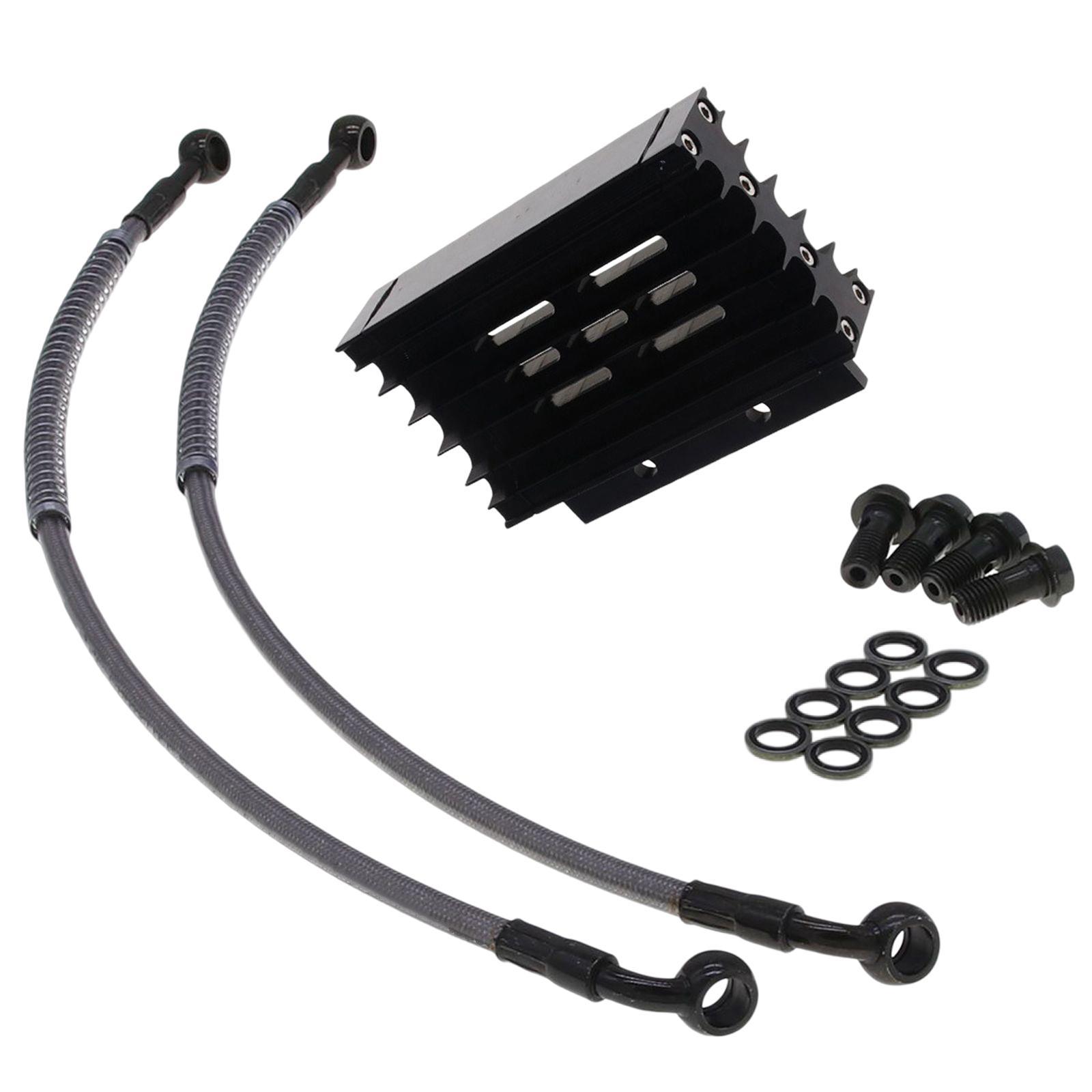 Oil Cooler, Aluminum Oil Cooler Radiator for Monkey 125cc 140cc Professional