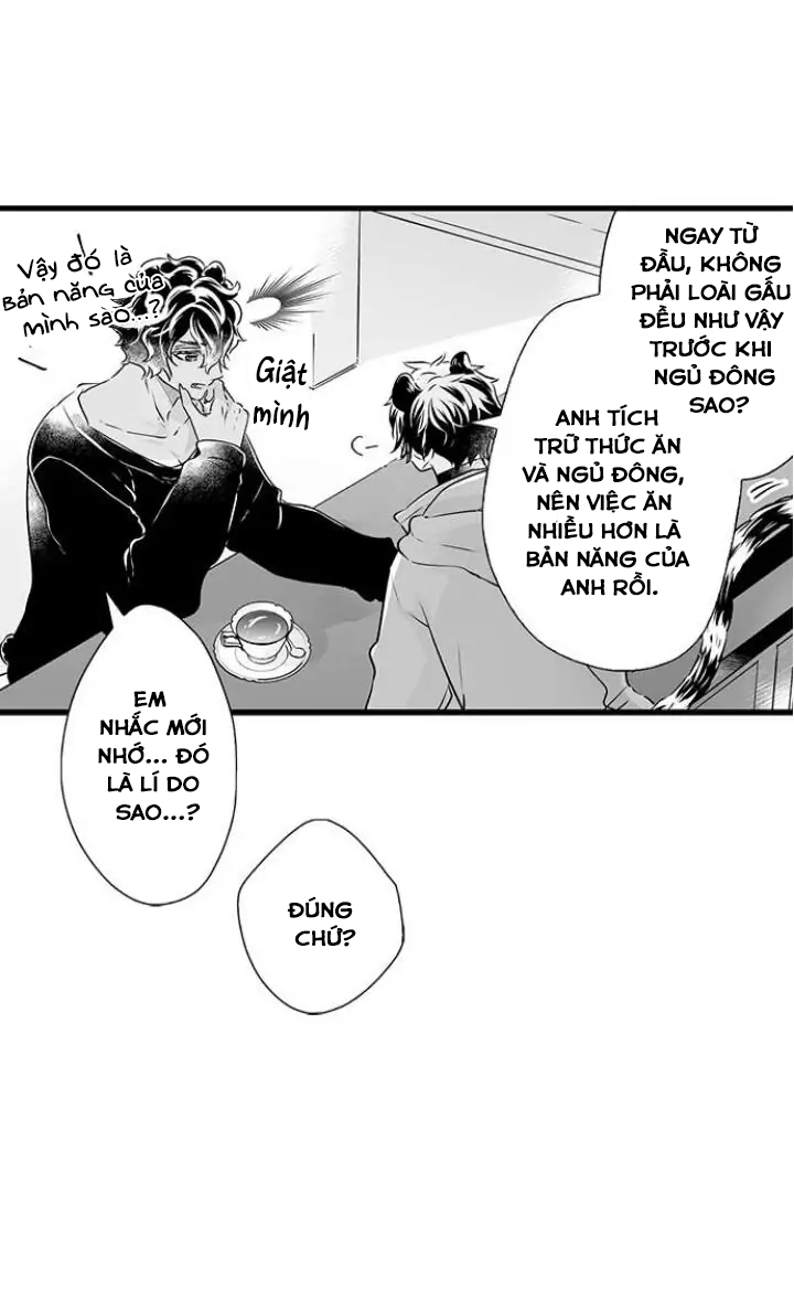 âu yếm đầu ngực của chàng gấu trong kỳ ngủ đông chapter 43 23