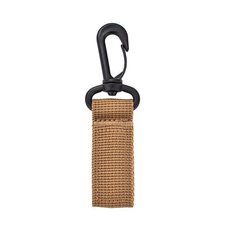 Climbing Accessory Outdoor Carabiner Strength Nylon Tactical Backpack Key Hook Webbing Buckle Hanging System Belt Buckle Hanging