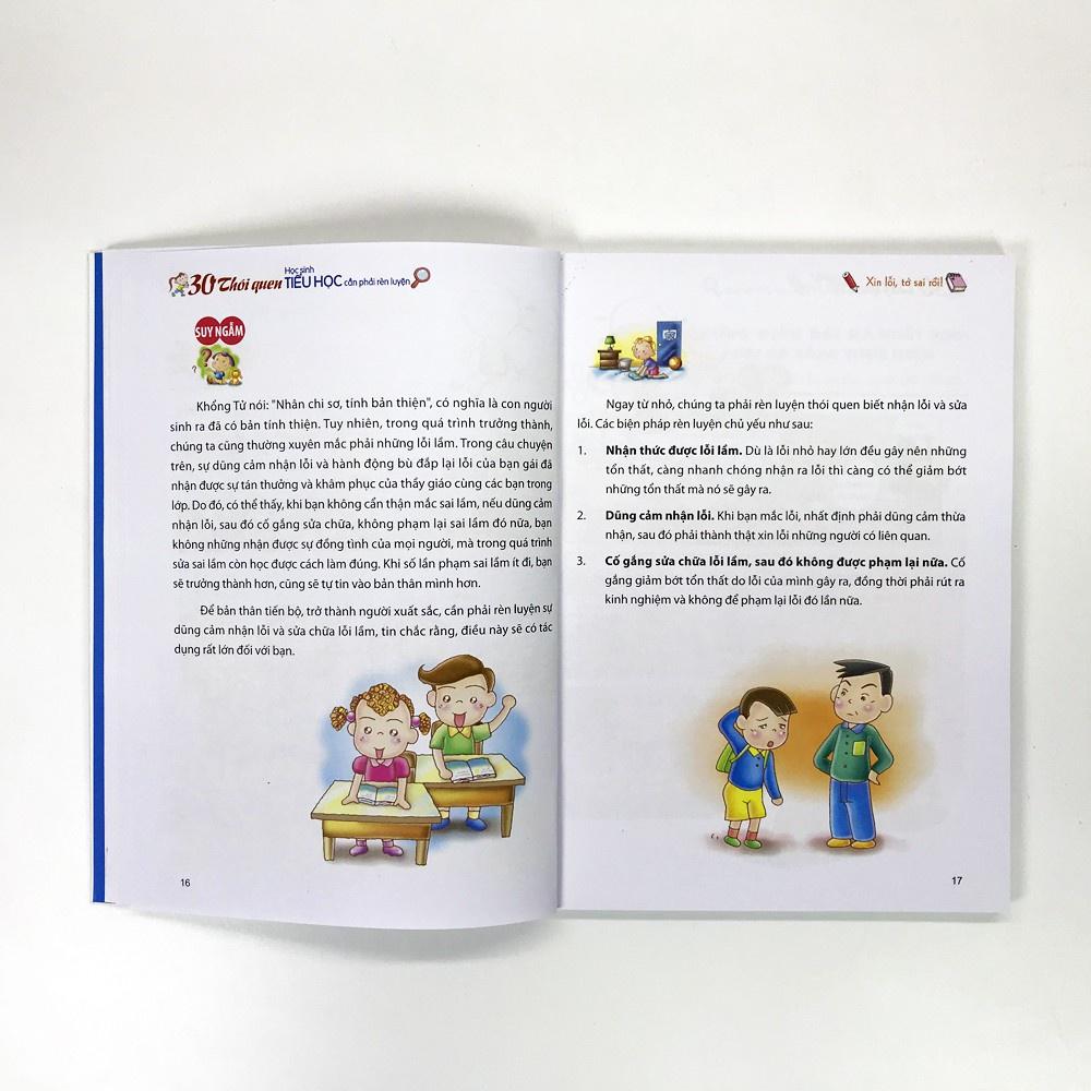 Sách: 30 Thói Quen Học Sinh Tiểu Học Cần Phải Rèn Luyện - TSTN