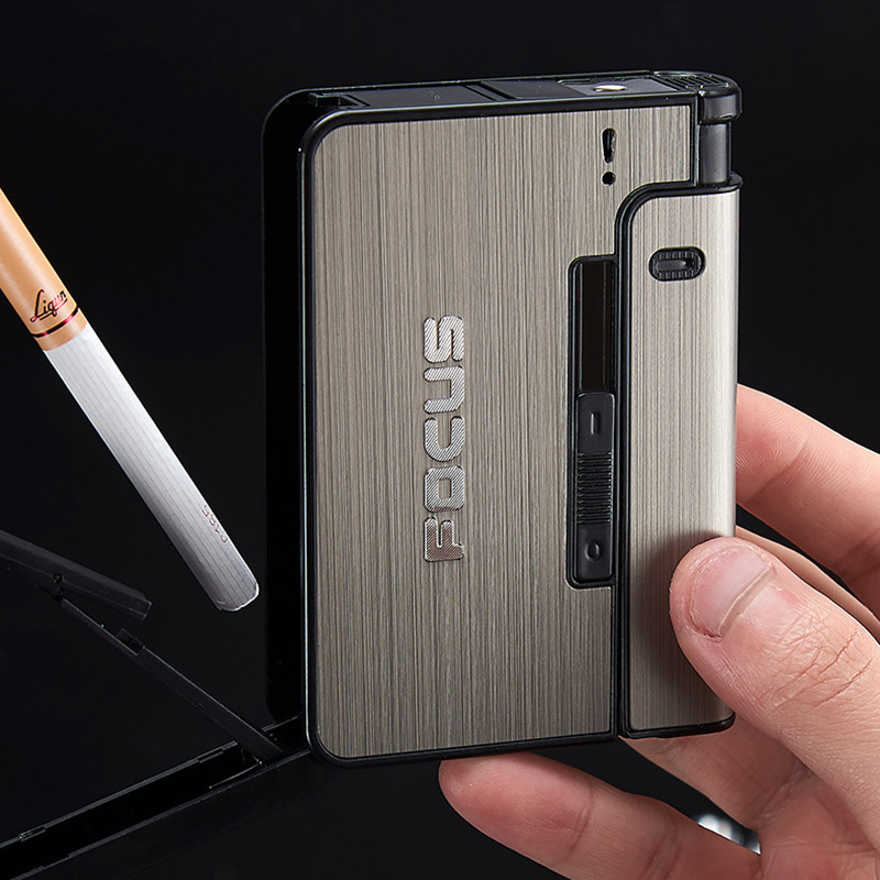 Hộp Đựng Thuốc Focus YH001 Có Thể Lắp Bật Lửa