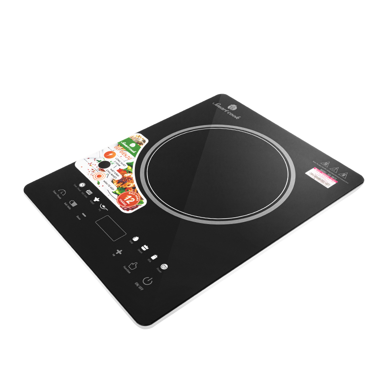 Bếp Từ Đơn Elmich Smartcook ICS-3873 (Công Suất 2100W, Điều Khiển Cảm Ứng, Mặt Kính Ceramic Cường Lực, Chống Sốc Nhiệt) - Hàng Chính Hãng