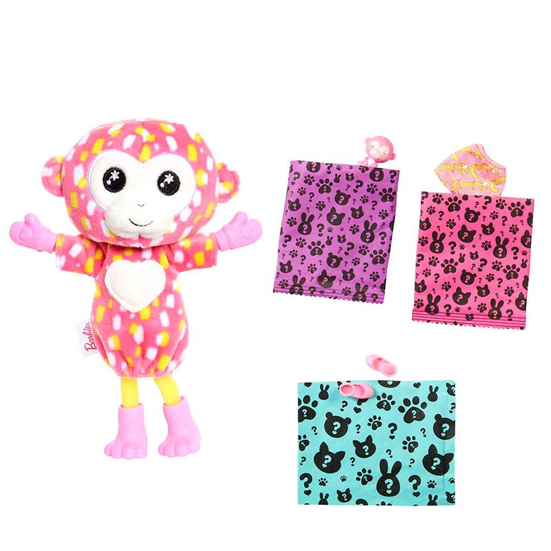 Đồ Chơi BARBIE Búp Bê Chelsea Cutie Reveal -Baby Monkey HKR14/HKR12