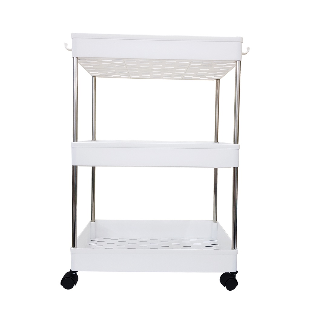 Kệ đa năng 3 tầng có bánh xe  Hando ( Size M - L )