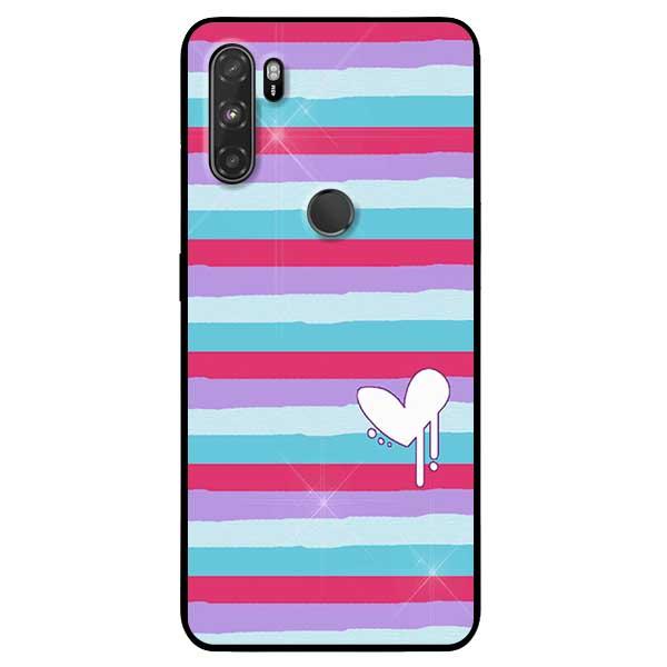 Ốp lưng dành cho Vsmart Active 3 - Họa Tiết Tim Trắng