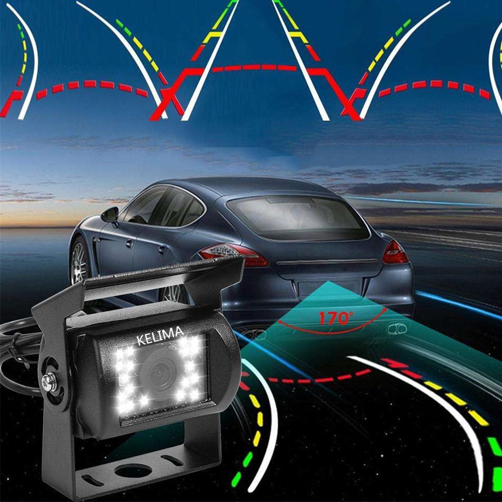Car Backup Camera, 170° LED Waterproof Rear View Back Up Camera