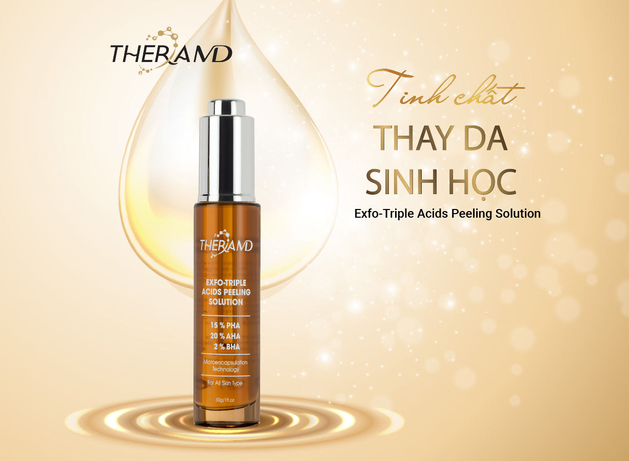 Tinh chất thay da sinh học EXFO-TRIPLE ACIDS PEELING SOLUTION