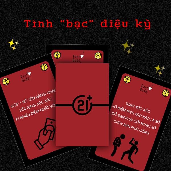 Bộ bài drinking card Chuếnh Choáng - Phiên bản 21+