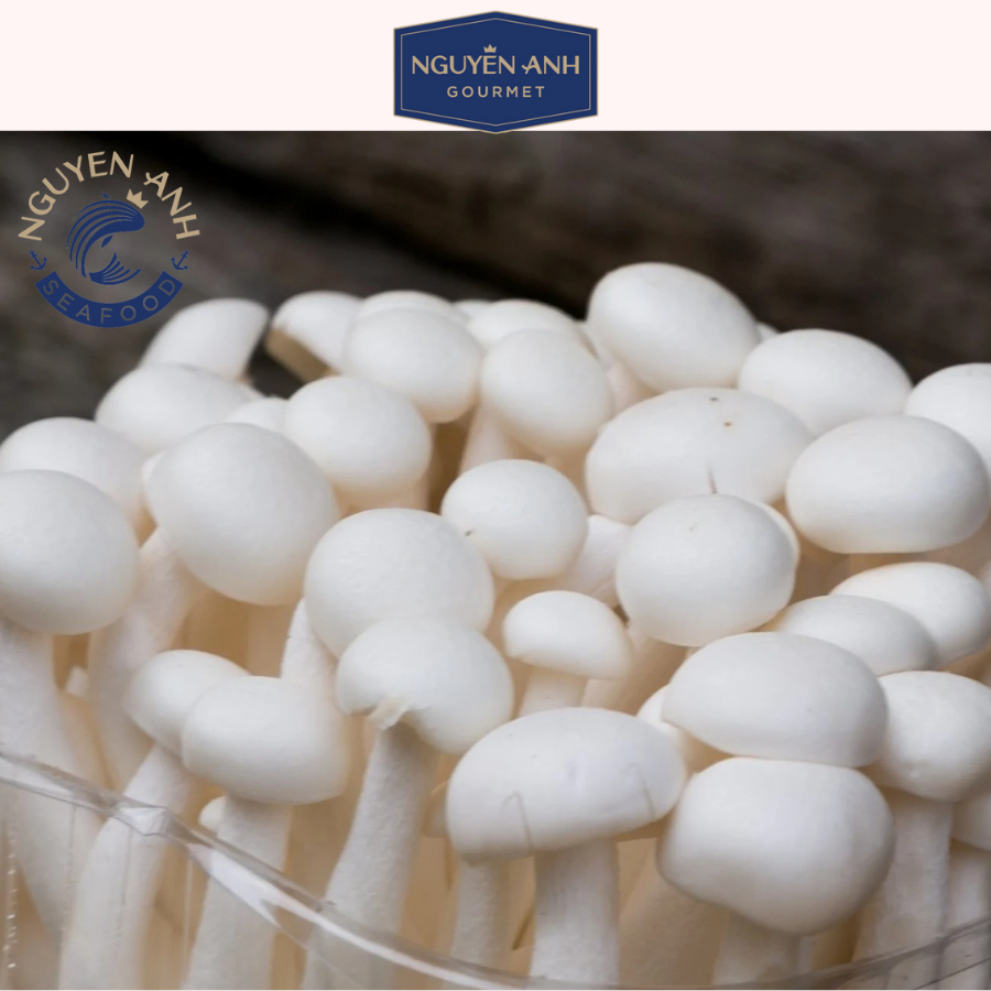 Nấm linh chi trắng tươi 125g nông trại Nấm Xanh