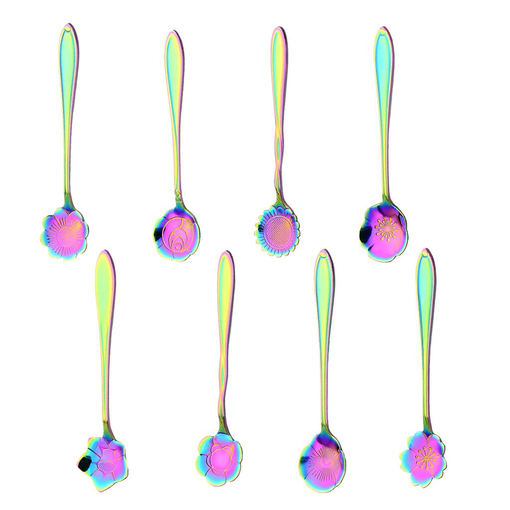 Teaspoon Bộ 8 Muỗng Cà Phê Không Gỉ