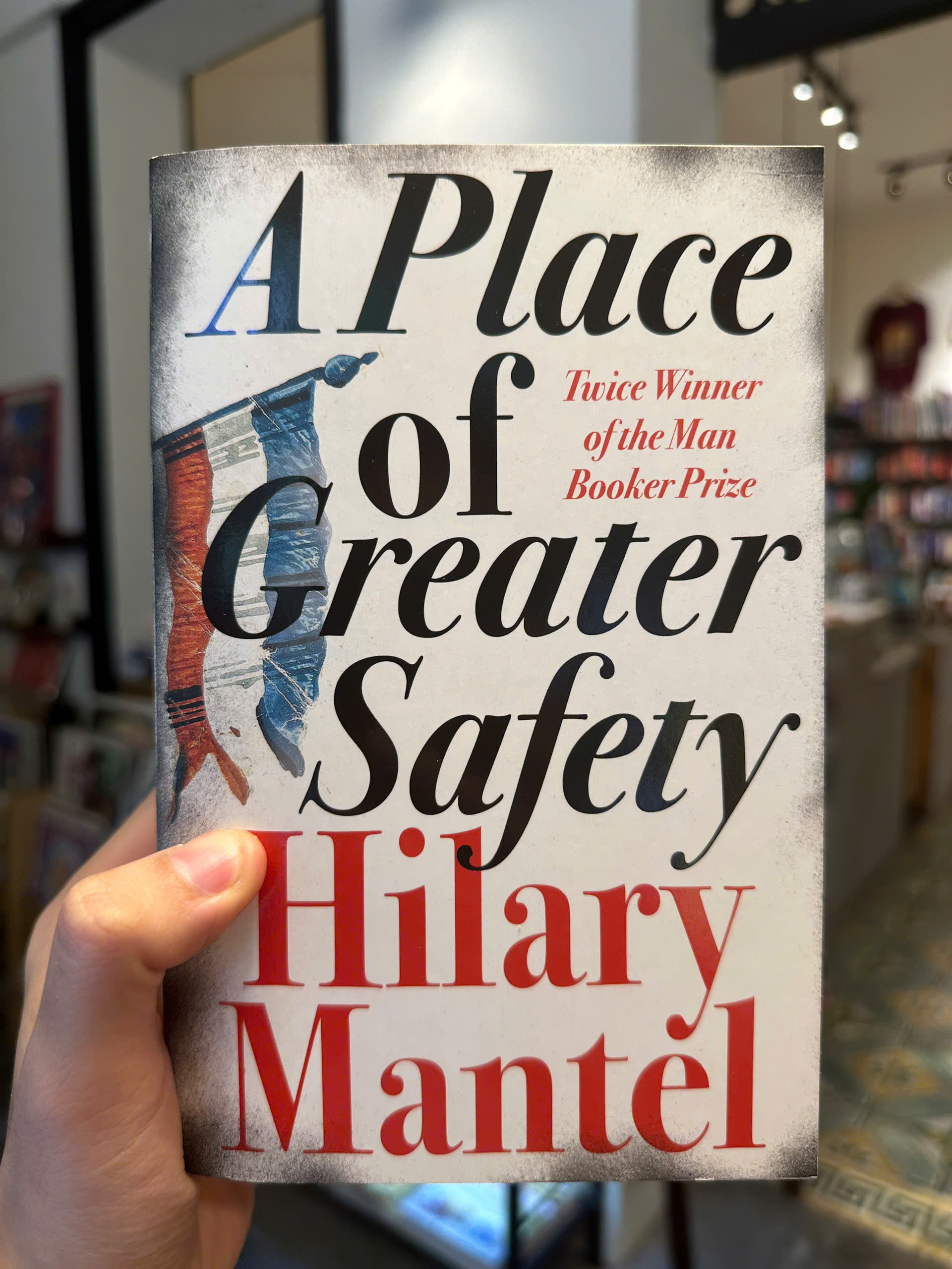 Sách - A Place of Greater Safety by Hilary Mantel | Historical Fiction / Ngoại văn Nhập khẩu UK