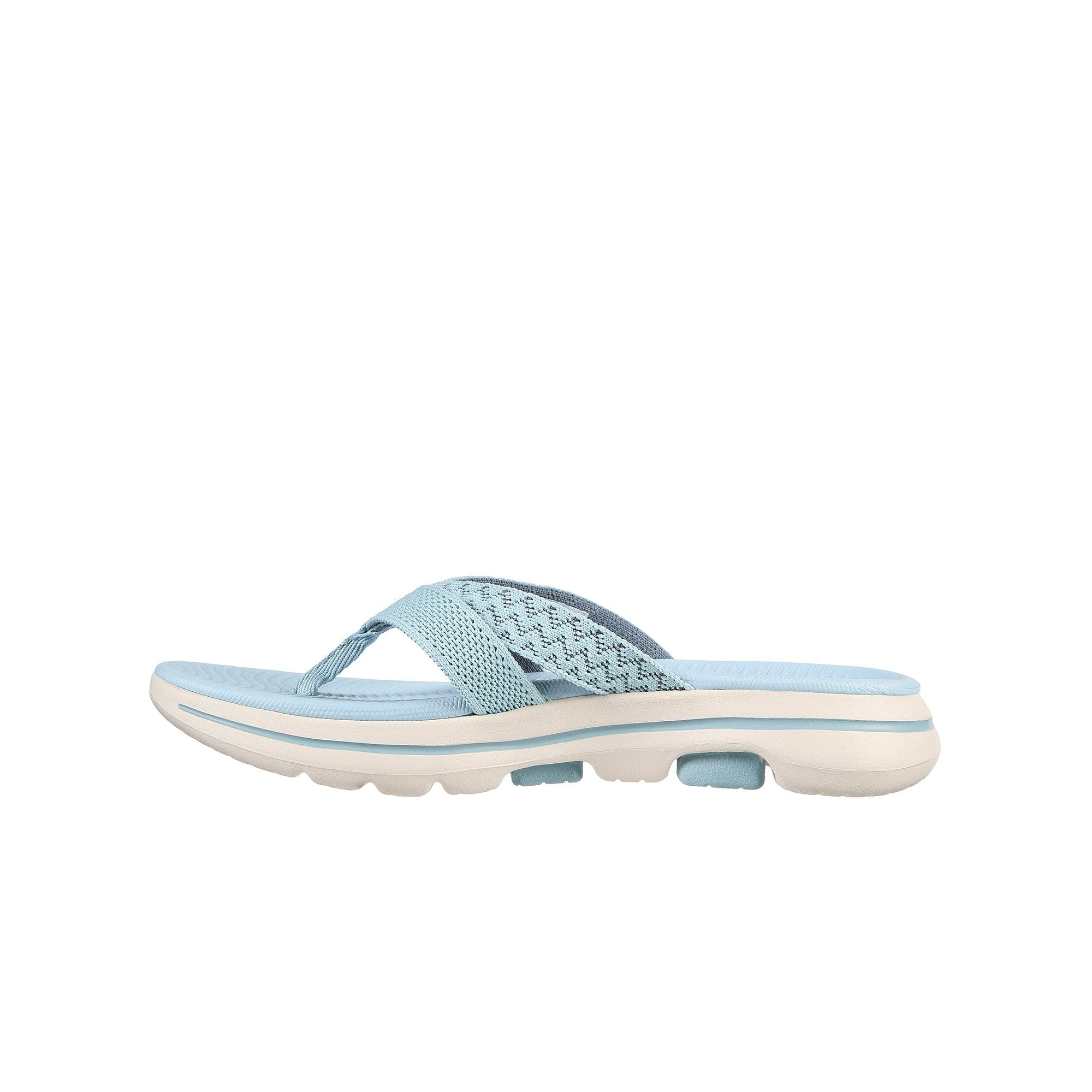 Dép xỏ ngón nữ Skechers Go Walk 5 - 140085-LTBL