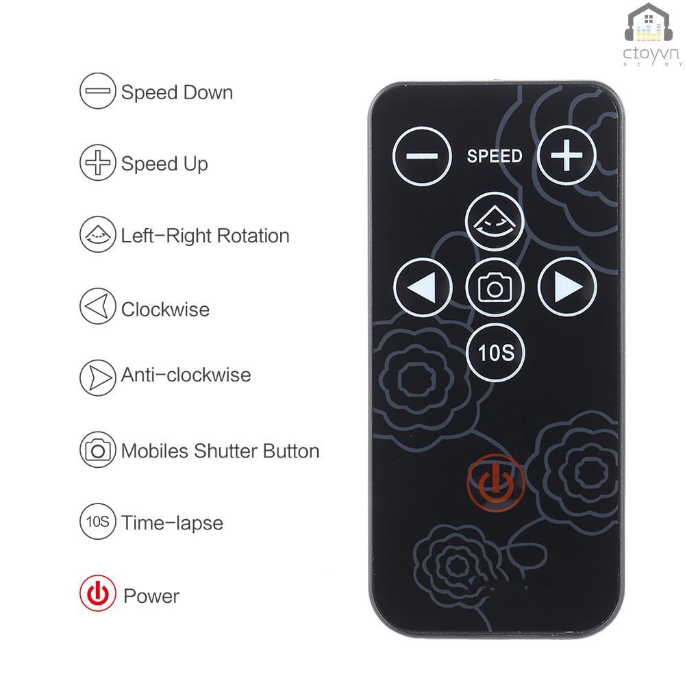 Đầu gậy ba chân mini xoay 360 độ hẹn giờ cho điện thoại/máy ảnh SLR