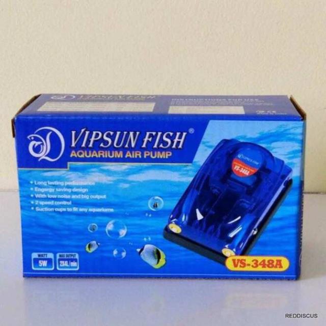 Máy Sủi Oxy 2 Vòi Sobo 348A - Máy Sủi Oxi Cho Hồ Cá