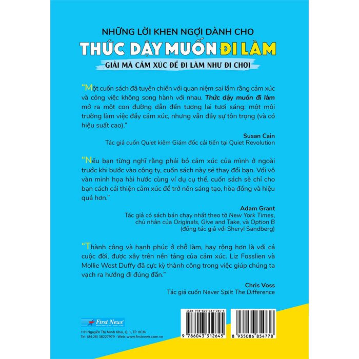 Thức Dậy Muốn Đi Làm - Liz Fosslien, Mollie West Duffy - Minh Trâm dịch -