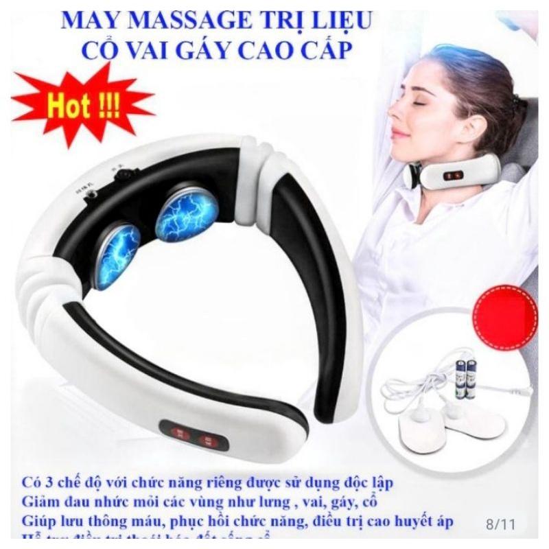 BỘ MÁY MASSAGE VAI GÁY CỔ HÀNG CHẤT LƯỢNG LOẠI 1