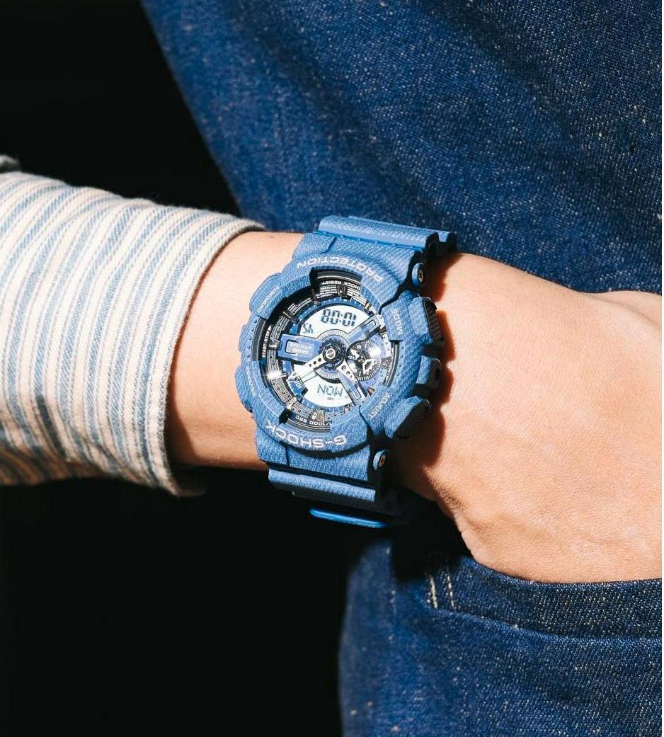 Đồng hồ nam dây cao su Casio GA-110DC