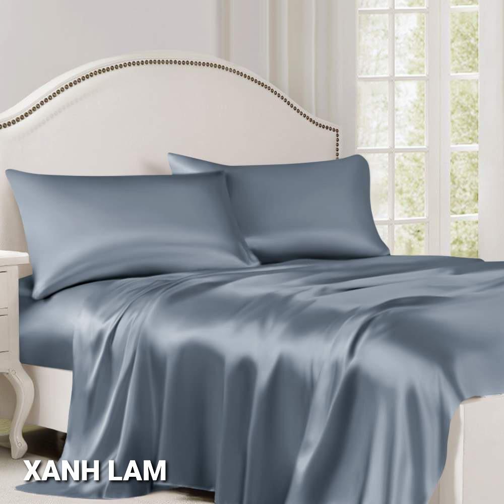  Trọn bộ chăn ga phi lụa Thái Tuấn loại 1 cực kì sang chảnh - NEMTOTBEDDING 