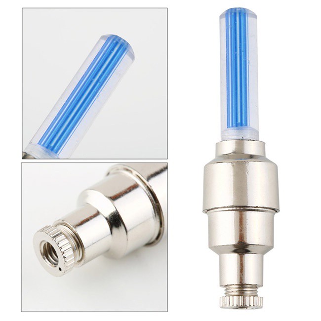 Bộ 2 đèn LED van bánh xe đạp, xe máy, ô tô