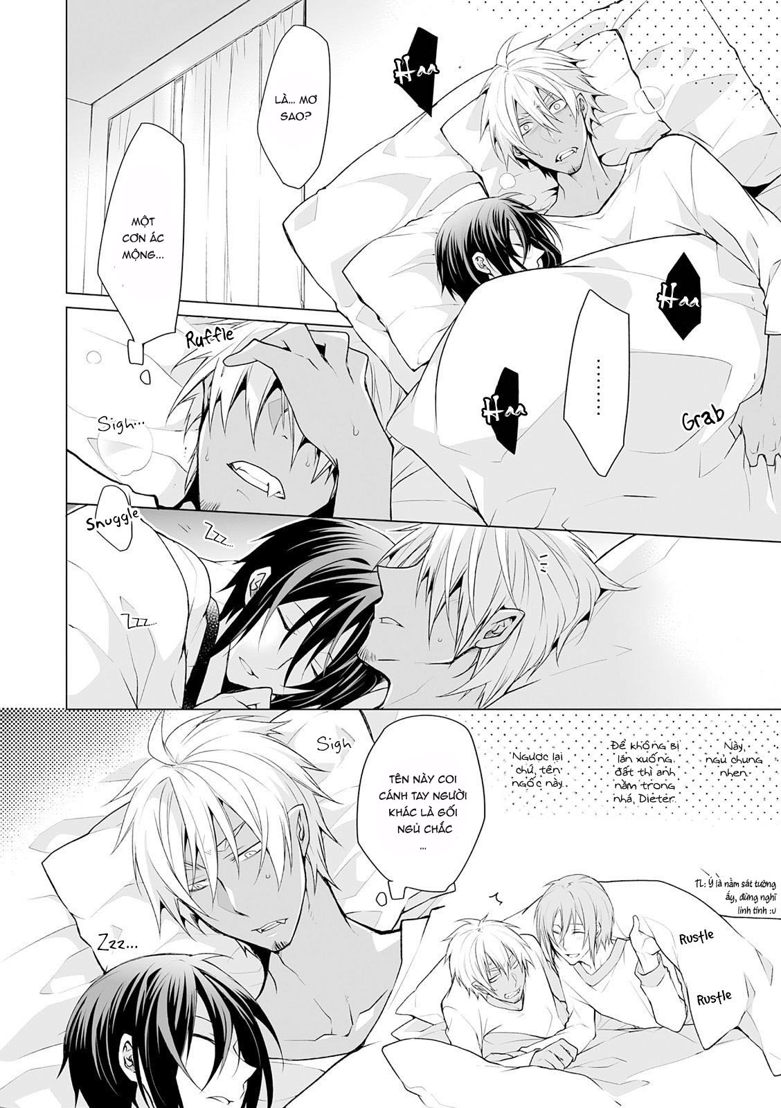 anh chàng người sói và tiểu thuyết gia lập dị chapter 3.1 6