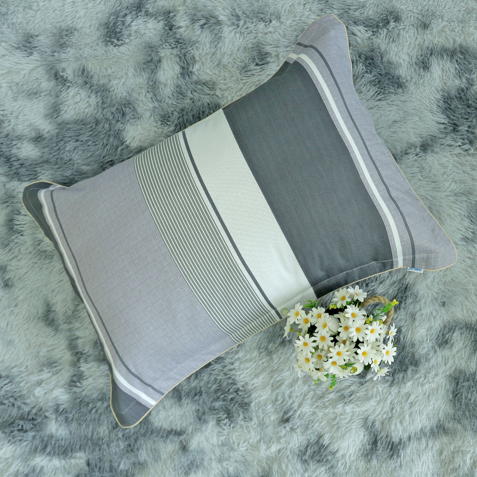 Bộ Chăn Drap Gối Cotton Hoa Thắng Lợi Mẫu 23 - Chính hãng
