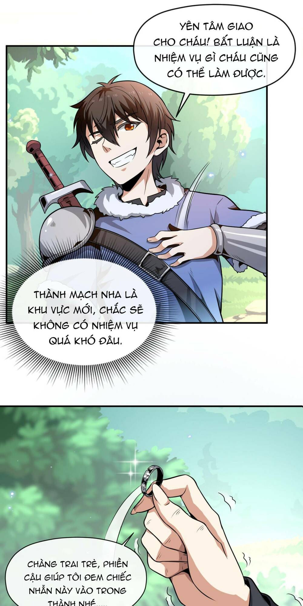 dù kiếm được nghề nghiệp siêu hiếm nhưng lại bị toàn server đuổi giết?! chapter 1 18