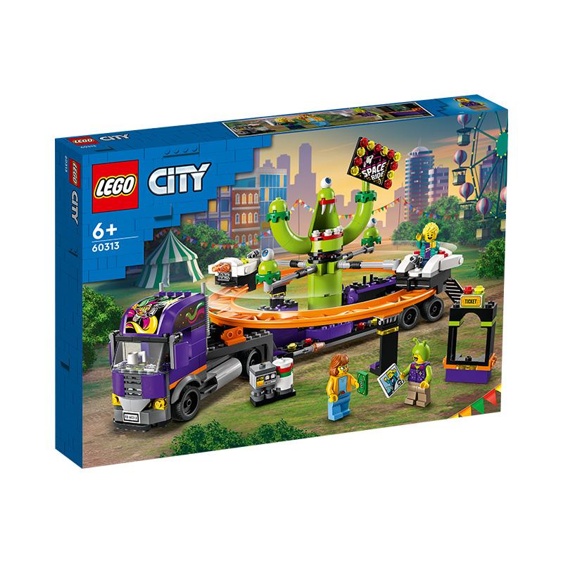 Đồ Chơi LEGO Xe Tải Giải Trí Du Hành Không Gian 60313 (433 chi tiết)