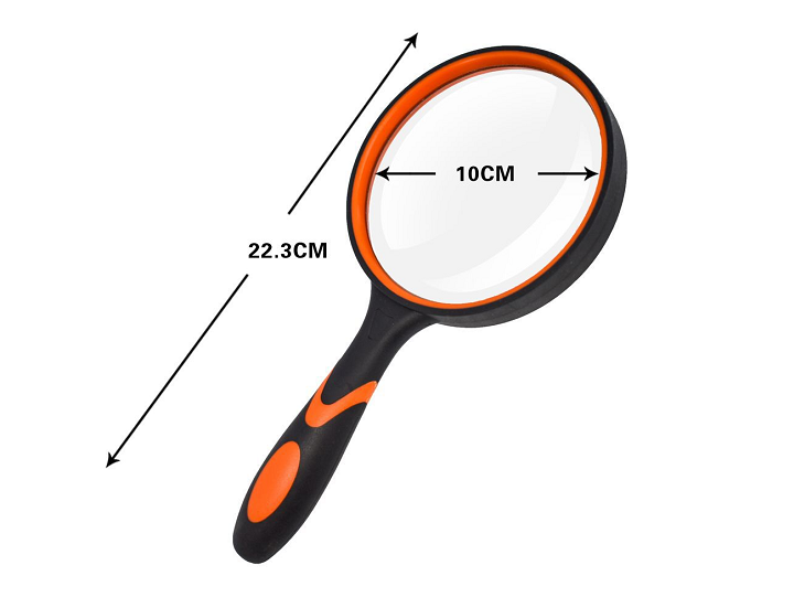 Kính Lúp Đường Kính 100mm Chống Va Đập Phù Hợp Với Người Già