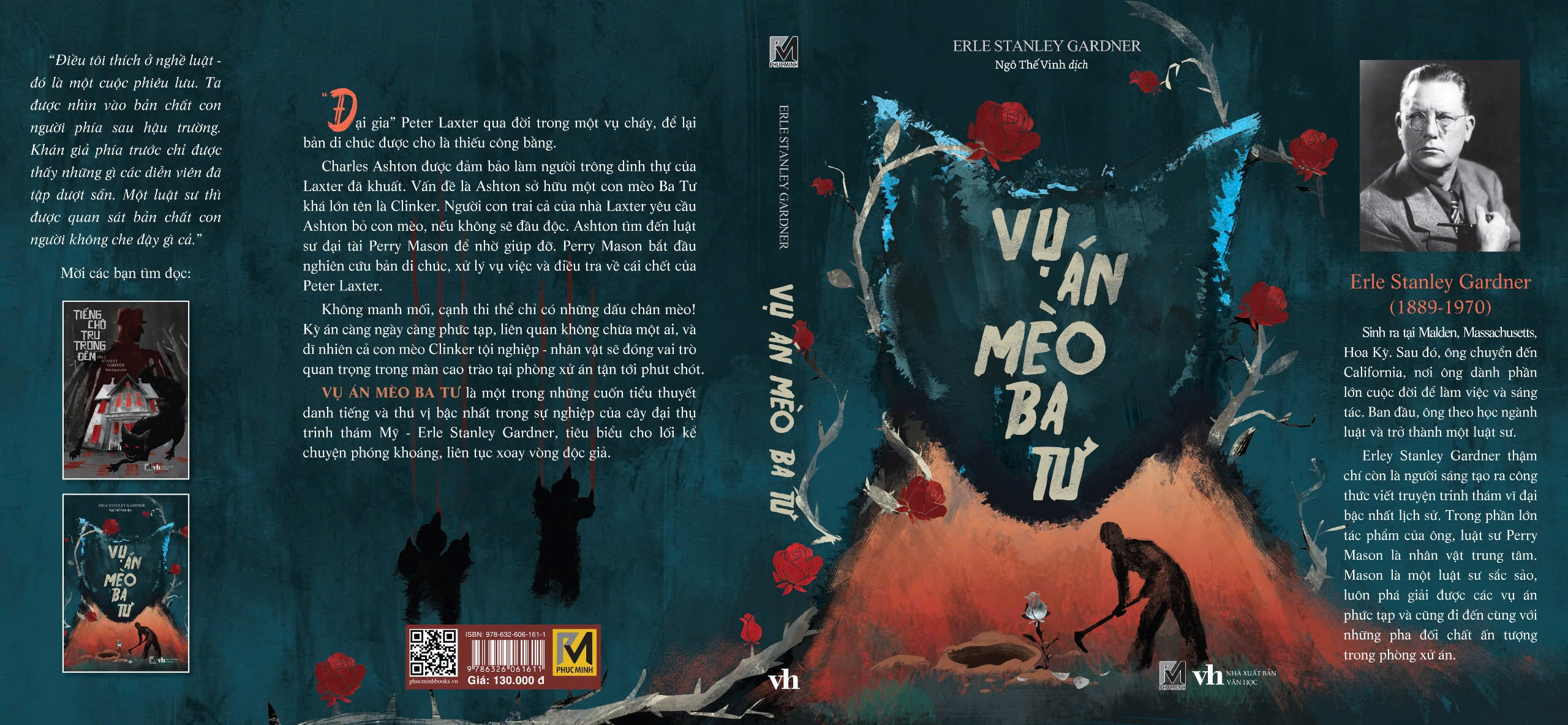 Sách Tiểu Thuyết Trinh Thám - Vụ Án Mèo Ba Tư - Erle Stanley Gardner