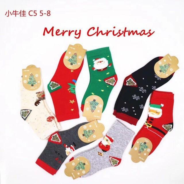 Tất vớ noel mã tất Kids cho bé 0-3 tuổi