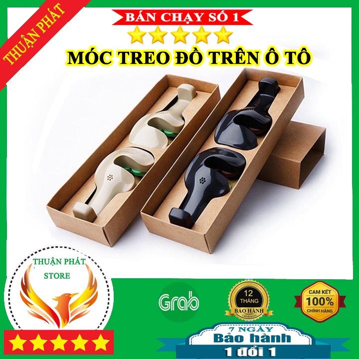 Bộ 2 móc treo đồ sau ghế ô tô chất liệu nhựa
